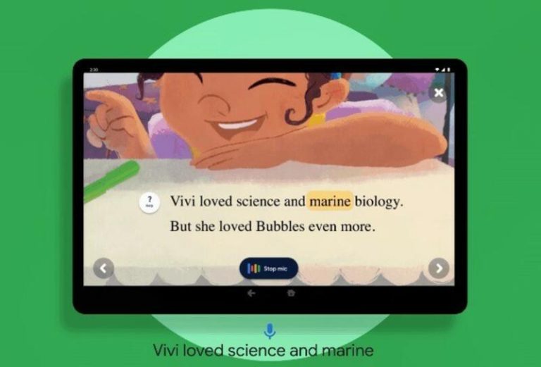 Google incorpora en Play Libros una herramienta para que los primeros lectores mejoren la comprensión y la pronunciación