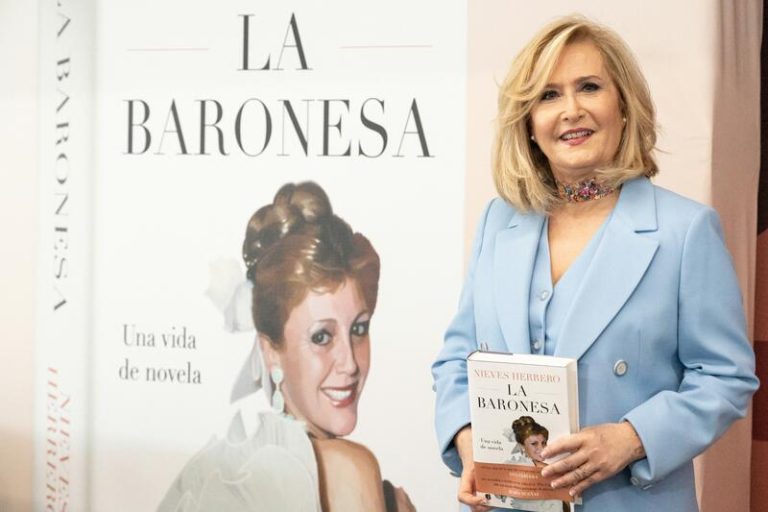 Nieves Herrero novela la vida de 'La baronesa': 