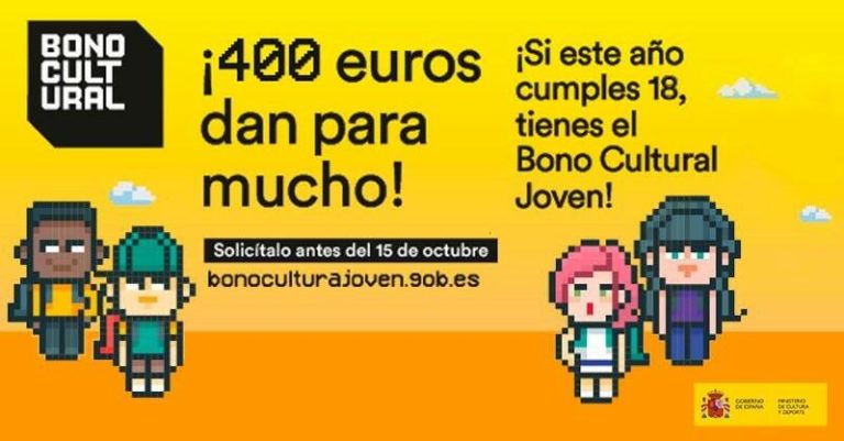 Más de 52.000 jóvenes solicitan el Bono Cultural Joven durante la primera semana de su puesta en marcha