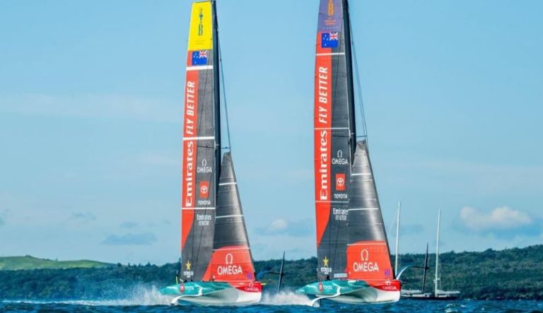 Los AC40 continúan dando forma a la 37ª America's Cup Barcelona 2024