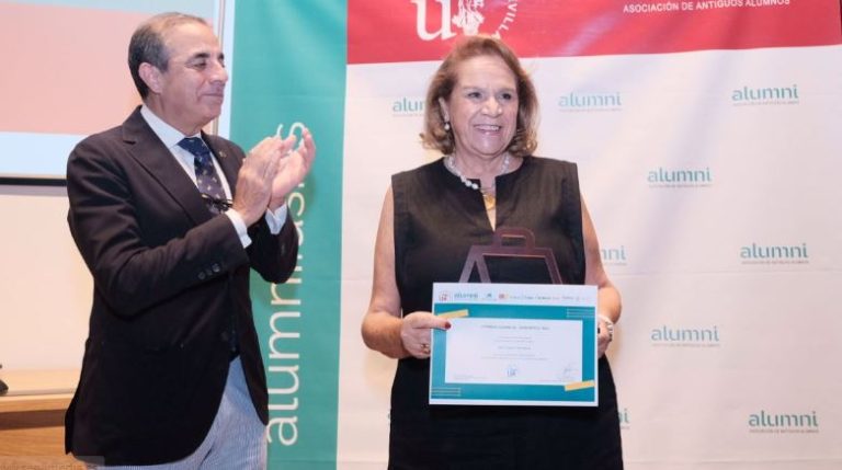 Concha Yoldi, presidenta de Persán, suma el Premio Honorífico Alumni US a su trayectoria