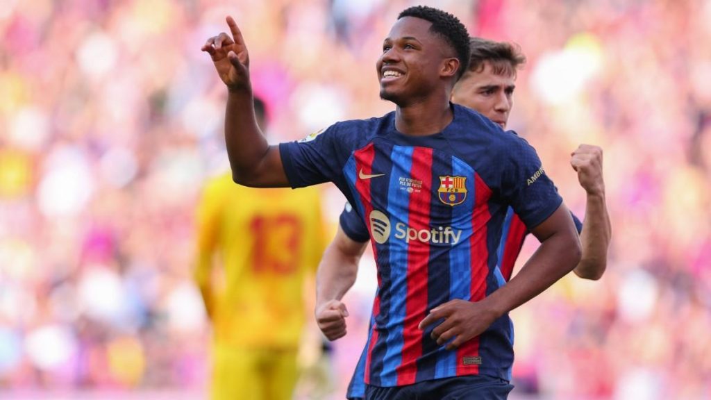 Ansu Fati está dando problemas