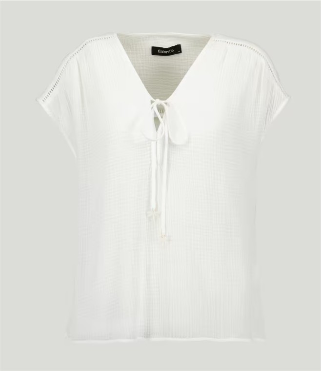 Ni Lefties ni Aliexpress: blusas económicas de El Corte Inglés para ir elegante a todos lados 1 Blusa algodón de manga corta el corte ingles