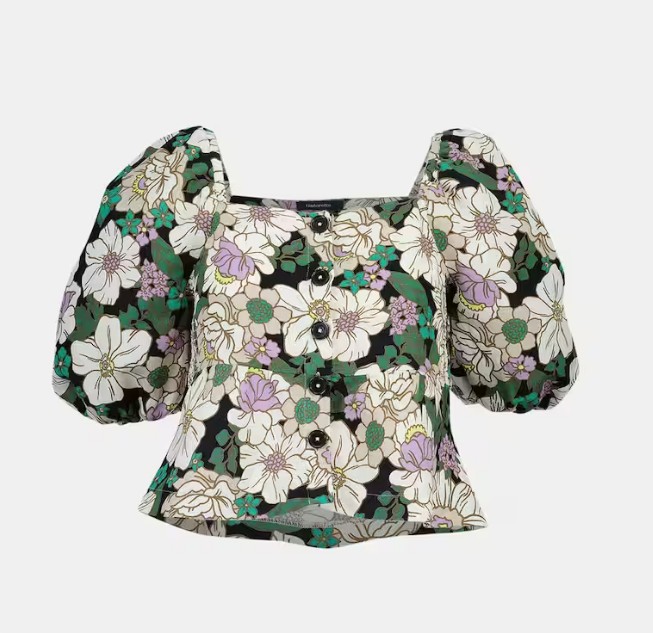 Ni Lefties ni Aliexpress: blusas económicas de El Corte Inglés para ir elegante a todos lados 3 Blusa de manga corta estampada el corte ingles