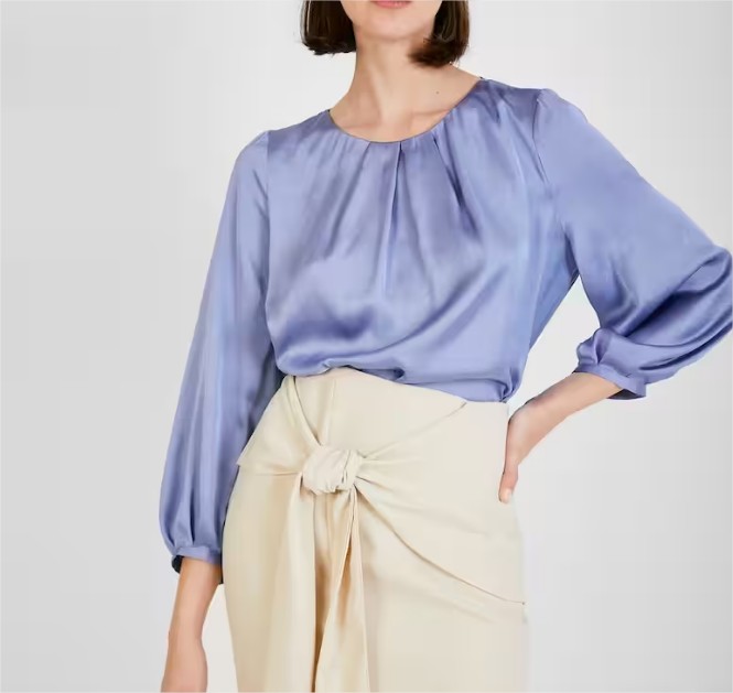 Ni Lefties ni Aliexpress: blusas económicas de El Corte Inglés para ir elegante a todos lados 6 Blusa de mujer fluida con puno cerrado