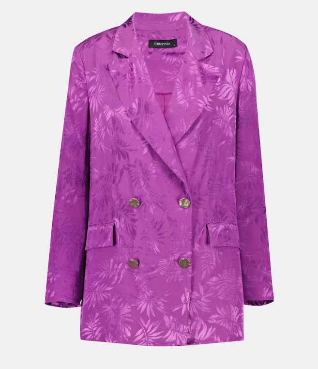 Chaqueta de traje jaquard mujer el corte ingles