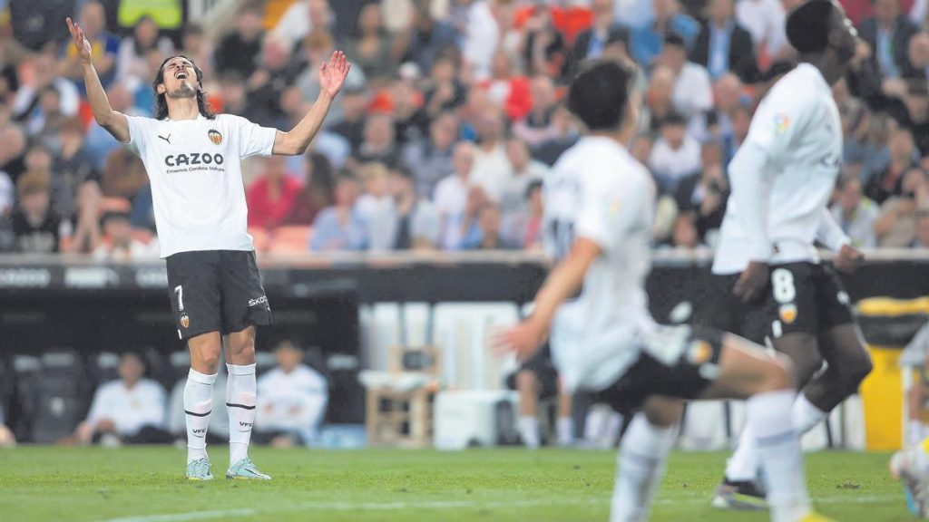 El Valencia está lejos de la parte de arriba de la tabla