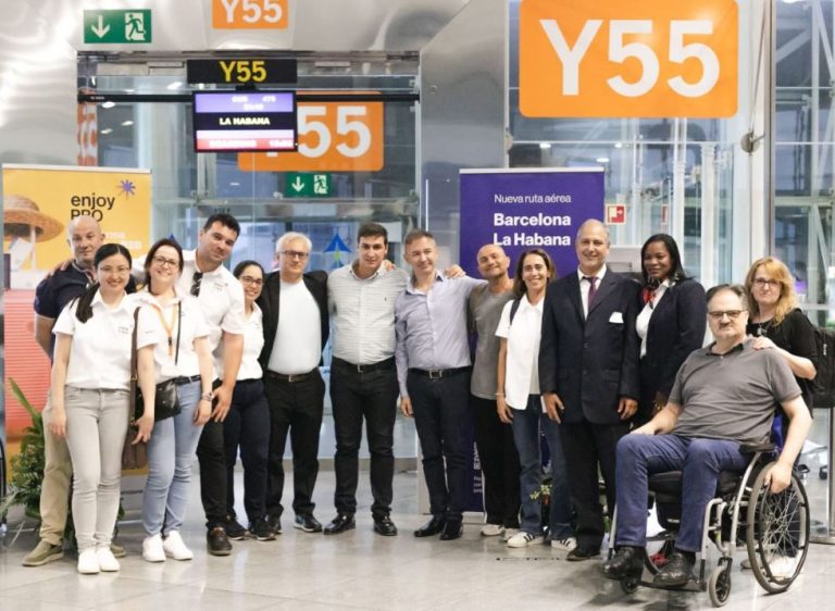 Despega el primer vuelo de Enjoy Travel Group Barcelona-La Habana