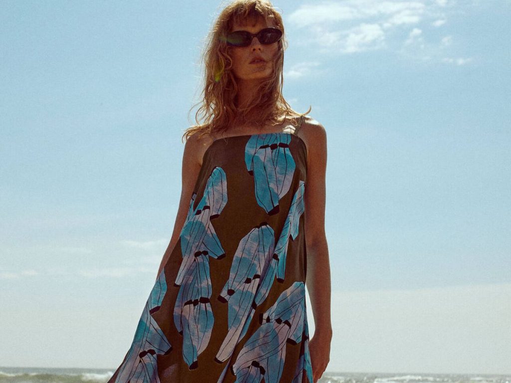 Vestido algodón estampado de la colección Parfois