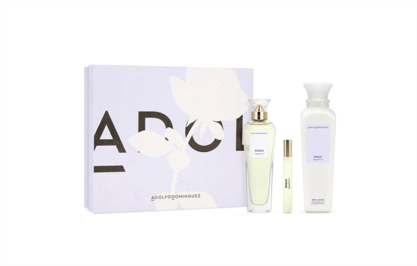 Estuche de Regalo Eau de Toilette Agua Fresca de Rosas Adolfo Dominguez