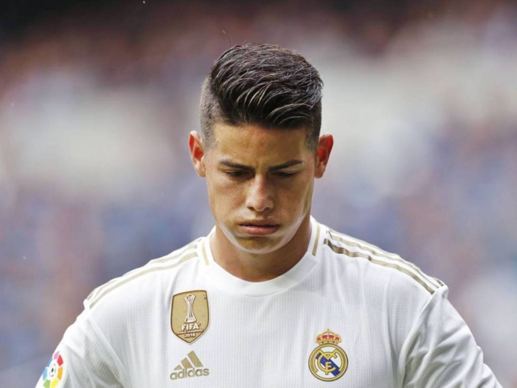 James Rodríguez no ha visto luz desde que salió de Grecia