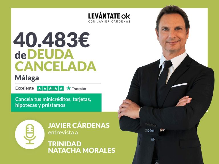 Cárdenas entrevista a una mujer de Málaga (Andalucía) exonerada por Repara tu Deuda Abogados