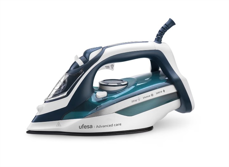 Plancha de vapor Ufesa Advanced Care con suela Advanced Glide