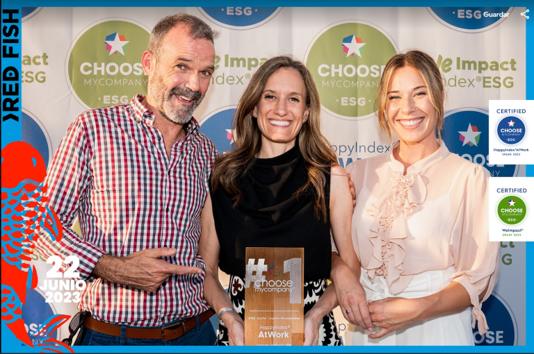 PANGEA, nº 1 en el ranking HappyIndex®AtWork 2023 de las mejores empresas para trabajar de ChooseMyCompany