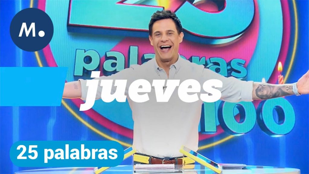 ¿En qué consiste el programa televisivo "25 Palabras" de Telecinco?