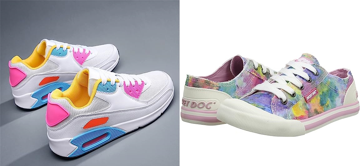 Todo al color 8 zapatillas de Amazon con las que lucirás tus vaqueros mejor que nunca