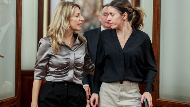 Yolanda Díaz evita pronunciarse sobre el veto a Irene Montero: 