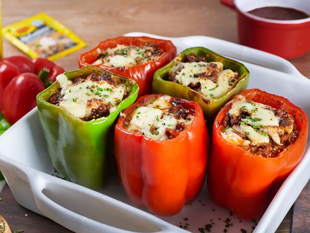 Preparación del relleno