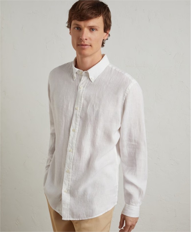 camisa lisa lino lloyds