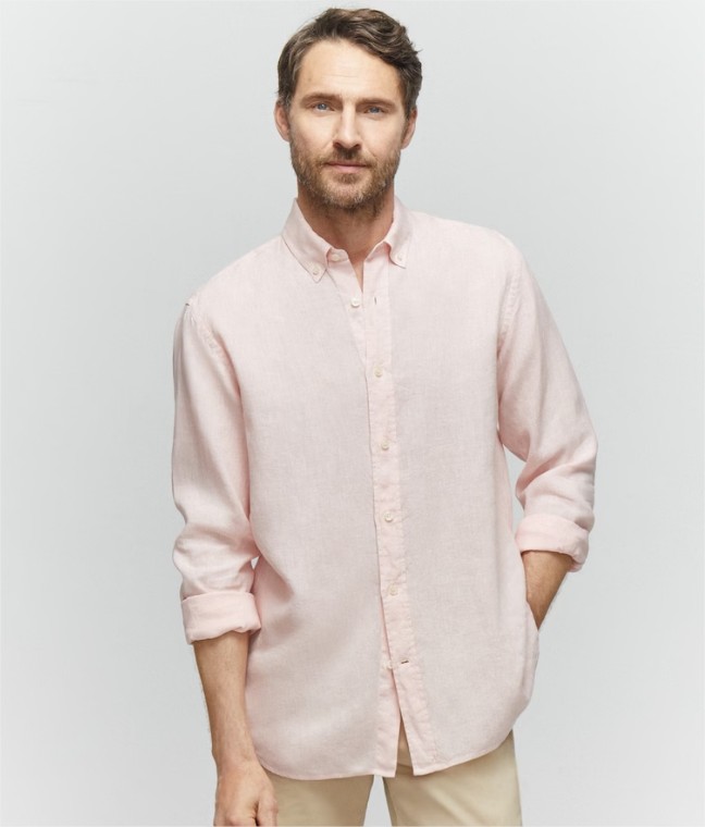 camisa manga larga emidio tucci el corte ingles