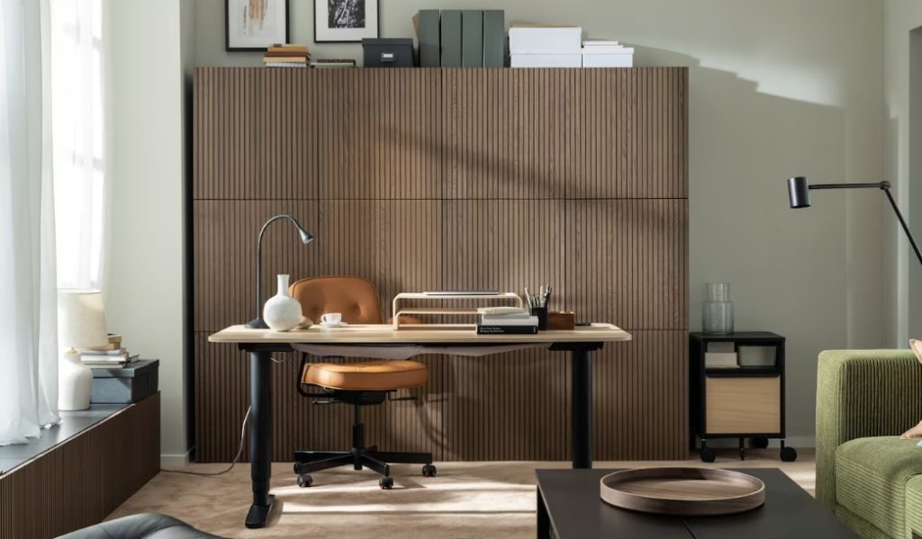 El escritorio BEKANT de Ikea