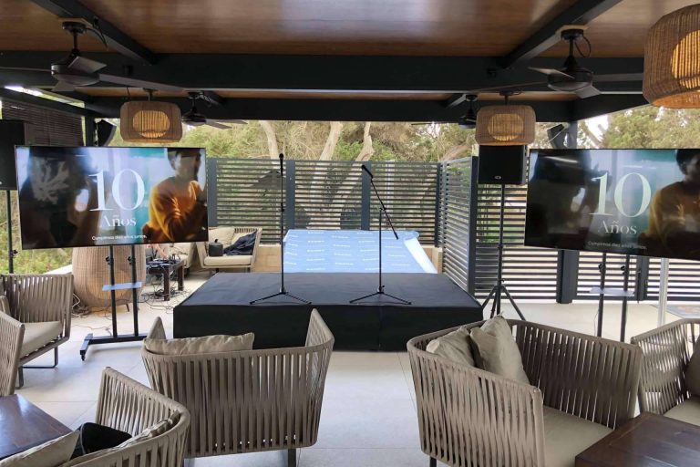 AlquilarSonido, una empresa profesional de audiovisual que ofrece servicios en Barcelona e Ibiza