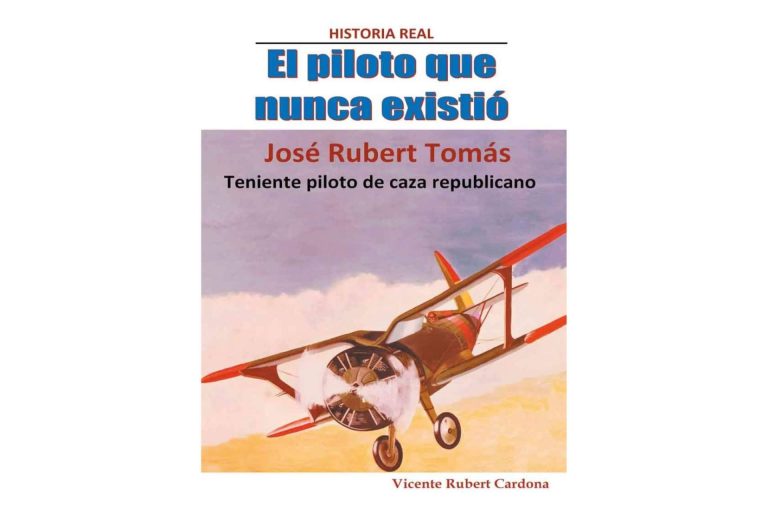 Vicente Rubert Cardona recupera la historia de 'un gran héroe', a través de su libro, ‘El piloto que nunca existió’