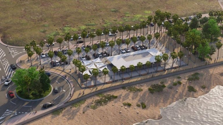 Joaquín Molpeceres y Licuas construyen el futuro del Paseo Marítimo de Garrucha