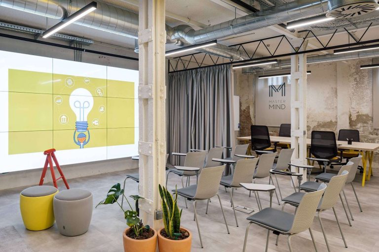 Mastermind Place es el negocio que se dedica a ofrecer espacios innovadores y multifacéticos para eventos para empresas