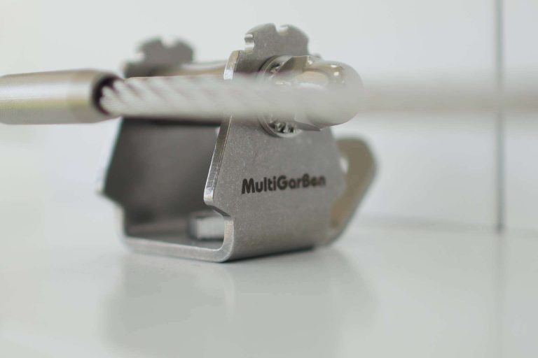 Líneas de anclaje flexibles definitivas AL6-F de carro de traslación, por MultiGarBen