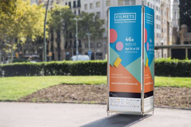 Filmets Badalona Film Festival y su diseño gráfico global