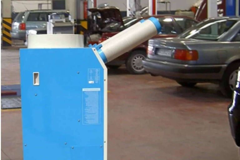 Climatización agradable e instantánea con el aire acondicionado portátil para empresas de Esencial Cool