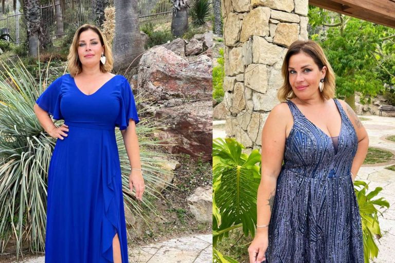 Vestidos de gala largos, disponibles en el catálogo de la firma Vestidos Araya