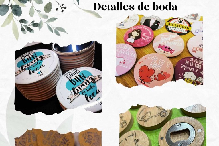 Chapea personaliza detalles para hacer de una boda un evento memorable y único