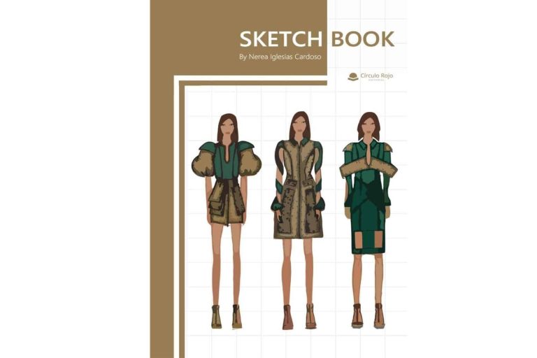 Nerea Iglesias Cardoso reúne todo su conocimiento sobre moda en su libro, ‘Sketchbook’, la libreta de diseñadora de moda