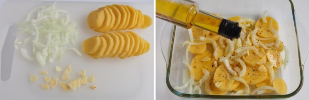 Ingredientes del lenguado al horno