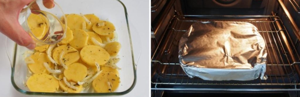 Preparación del lenguado al horno