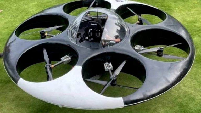 El primer platillo volante creado por el humano ya es real