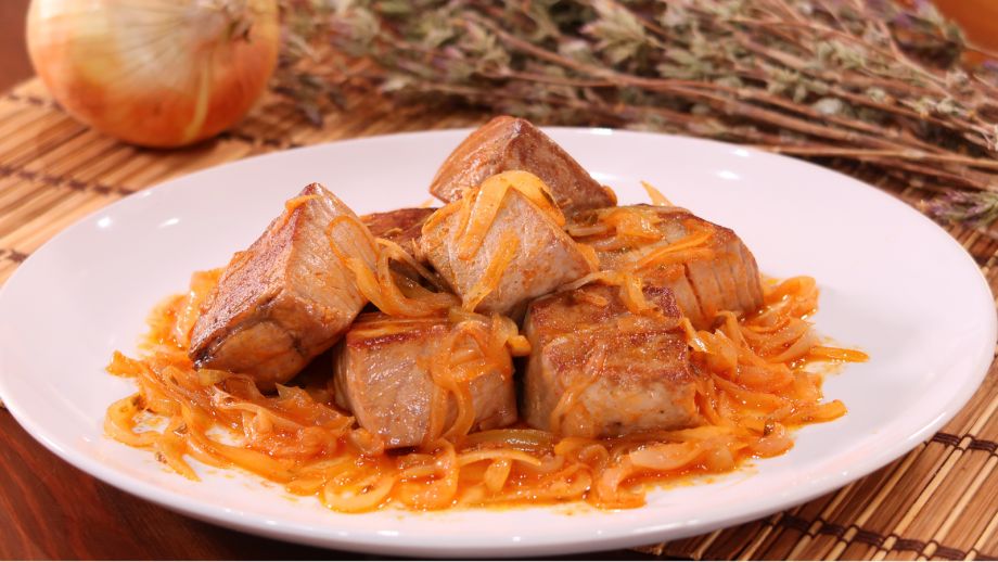 Cómo hacer un atún encebollado para que quede jugoso y rico 41 Tiempo de cocción para la cebolla