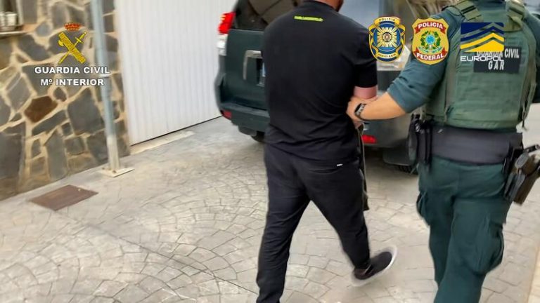 Guardia Civil, con Europol, desarticula una organización dedicada al tráfico de cocaína entre Brasil y Europa