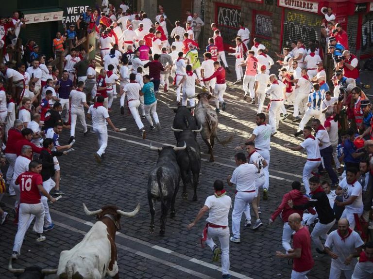 Los encierros de San Fermín 2023 terminan con 1,34 millones de espectadores y un 62,4% de cuota en RTVE