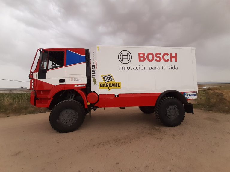 Bosch Automotive Aftermarket continúa patrocinando al equipo Truckventur en sus competiciones en 2023