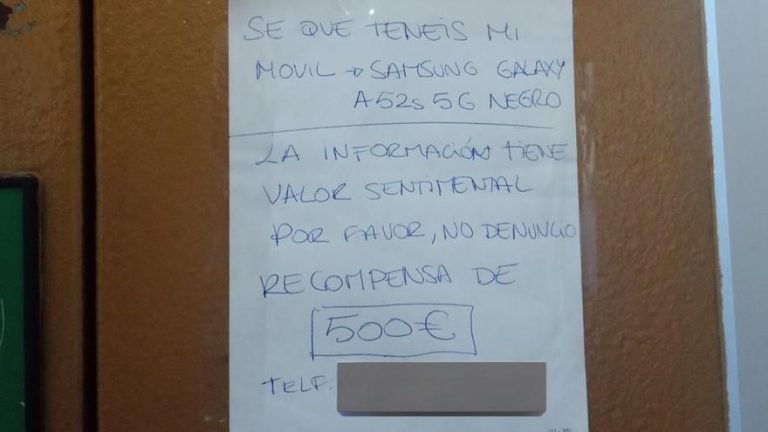500 euros por recuperar un móvil con las últimas fotografías con su madre: la petición viral de una joven