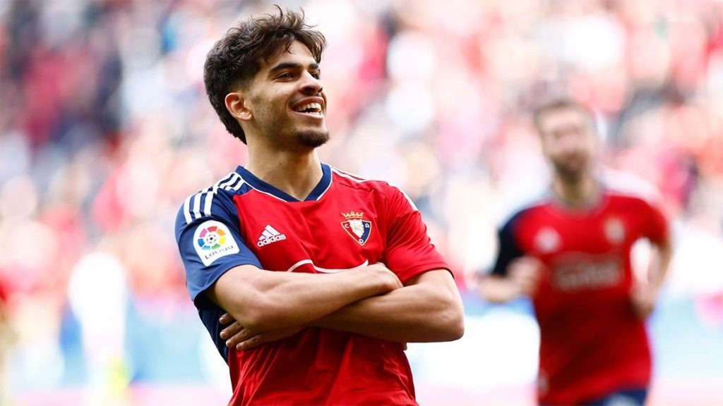 Osasuna pujaría por Abde si finalmente sale Aimar Oroz. Fuente: Agencias