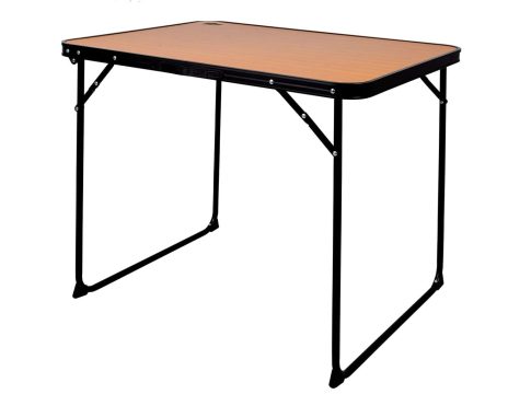 Acampa como un rey con esta mesa portátil de camping fácil de transportar en Amazon