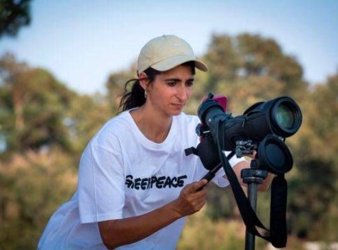 Alba Flores intenta remontar su carrera siendo la cara visible de Greenpeace