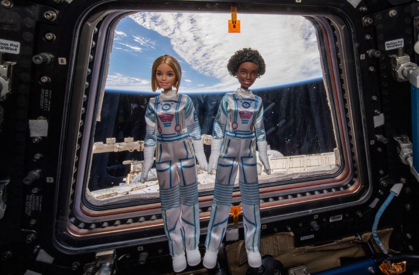 La Barbie astronauta de la Universidad Estatal de Washington