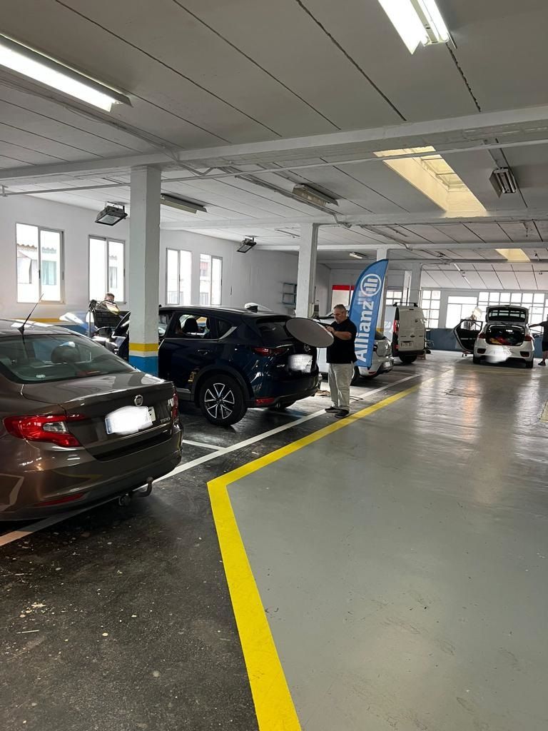 Allianz organiza un "drive in" para agilizar los siniestros generados por las tormentas