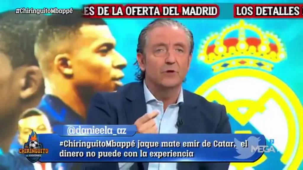 Continúa la telenovela de Mbappé y en ‘El Chiringuito’ la han sabido explotar