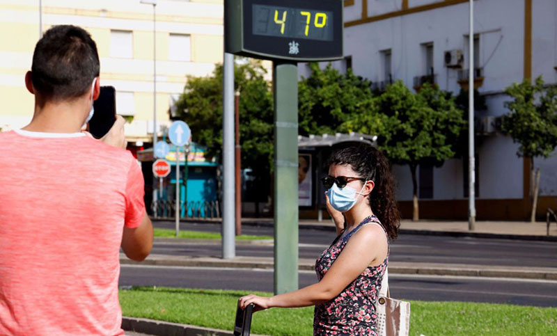 Valores récord para la fecha en casi toda la Península